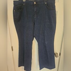 * NWT* avenue denim plus 24 petite bootcut jeans